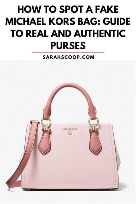 michael kors how to spot a fake|authentic michael kors handbags.